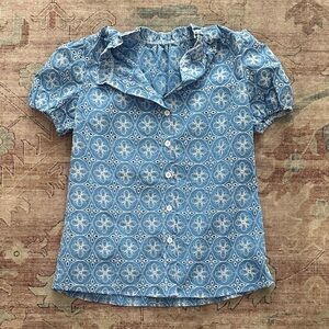 NWOT: blue women’s blouse